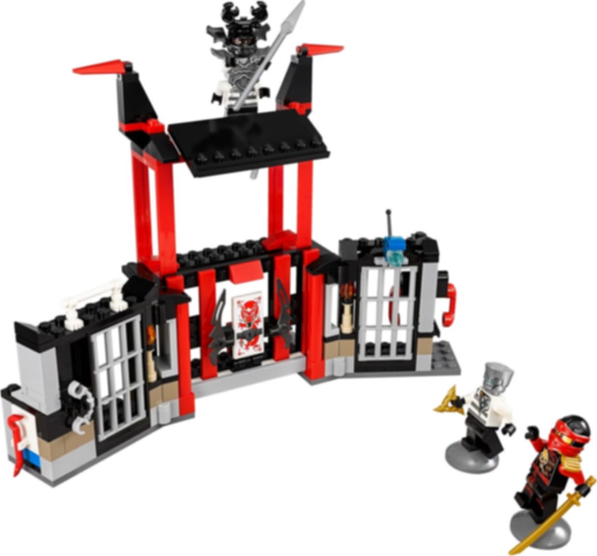 LEGO® Ninjago Ontsnapping uit de Kryptarium gevangenis speelwijze