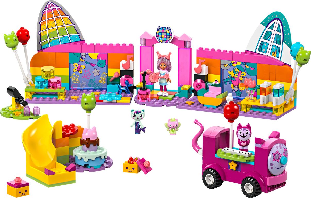 LEGO® Gabby's Dollhouse Gabbys Partyraum komponenten