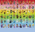 Calendrier mural 2025 figurines