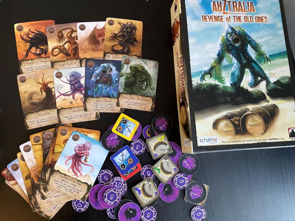 AuZtralia: Revenge of the Old Ones components