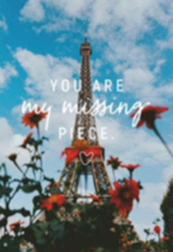 You Are My Missing Piece