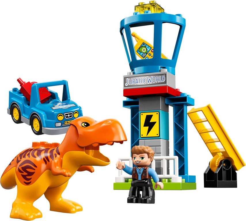 LEGO® DUPLO® T-Rex Aussichtsplattform komponenten