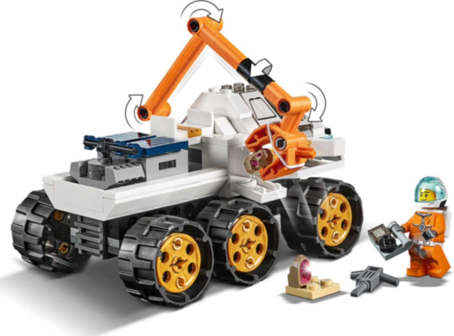 LEGO® City Le véhicule d'exploration spatiale gameplay