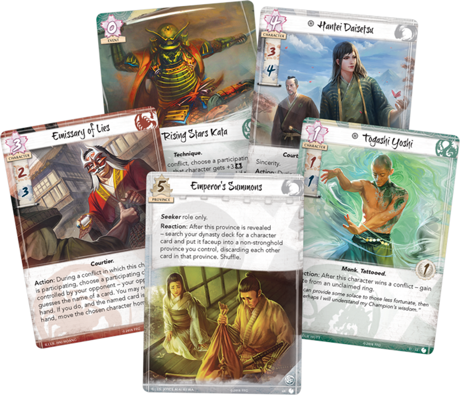 Legend of the Five Rings: The Card Game - The Children of Heaven karten