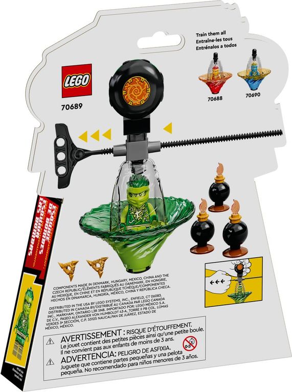 LEGO® Ninjago Addestramento ninja di Spinjitzu con Lloyd torna a scatola