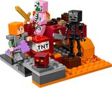 LEGO® Minecraft El combate en el infierno minifiguras