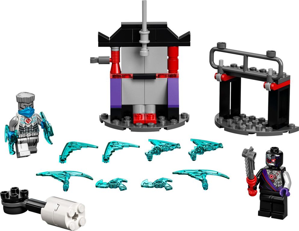 LEGO® Ninjago Battle Set: Zane vs. Nindroid komponenten