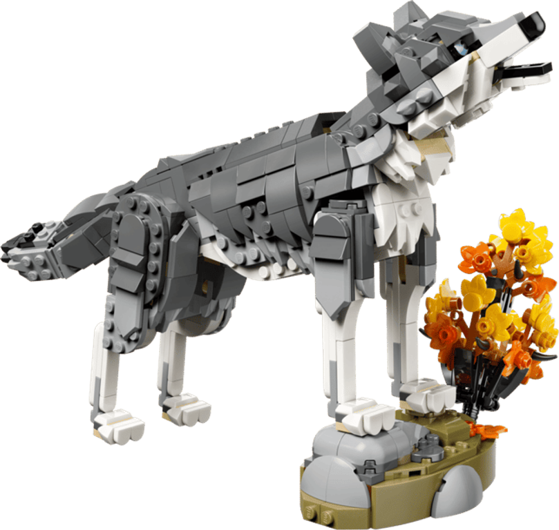 LEGO® Creator Forest Animals: Gray Wolf components