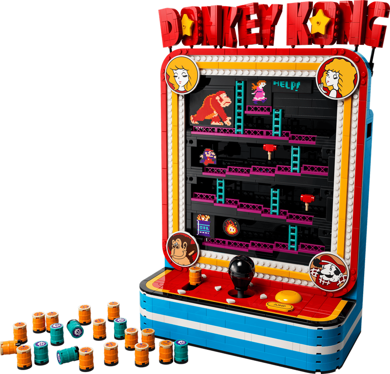 LEGO® Super Mario™ Donkey Kong Arcade components