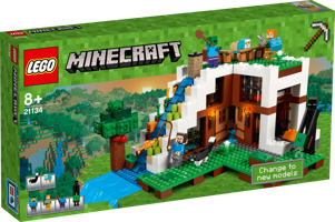 LEGO® Minecraft La base alla cascata