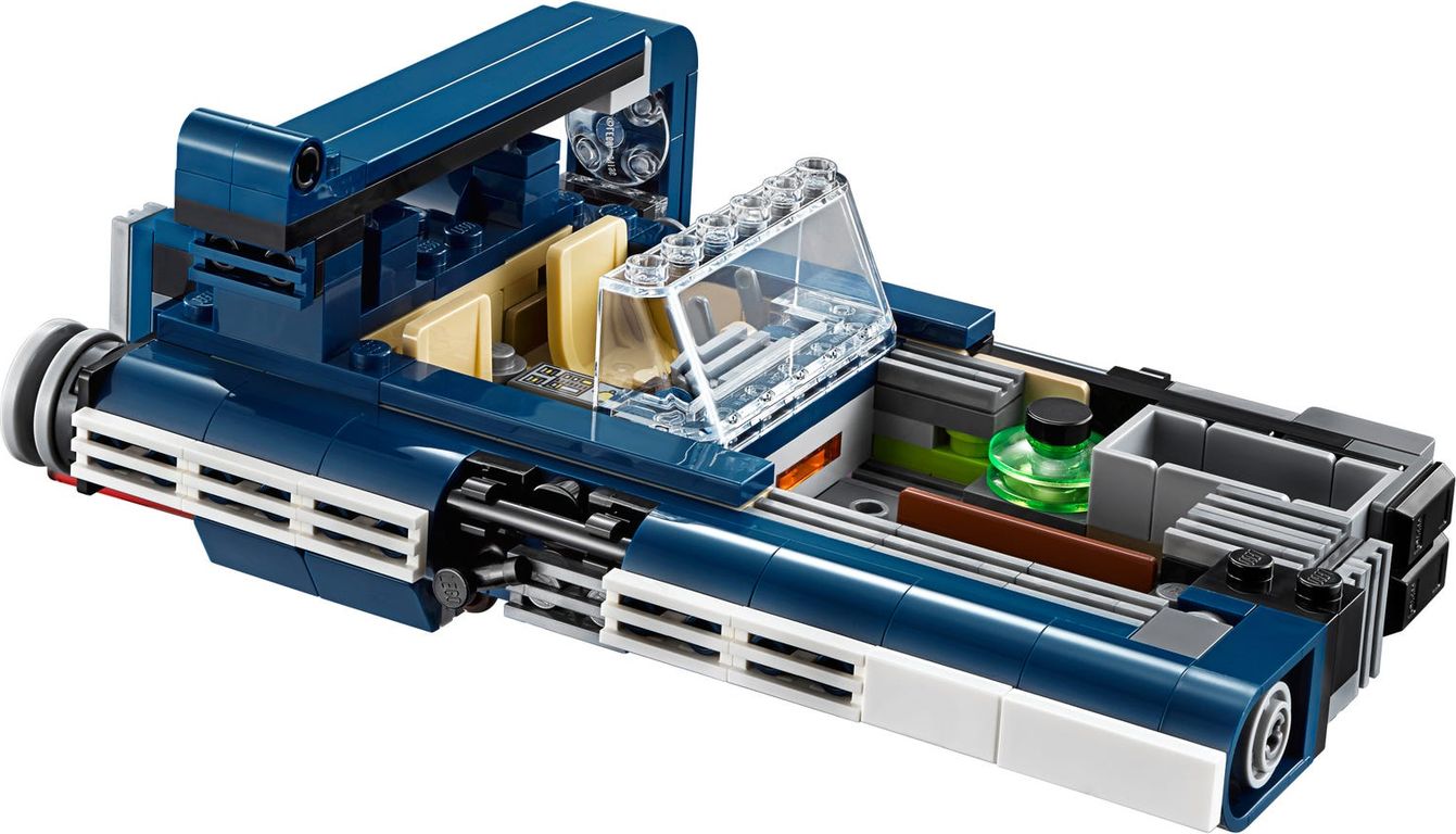 LEGO® Star Wars Han Solo's Landspeeder™ components