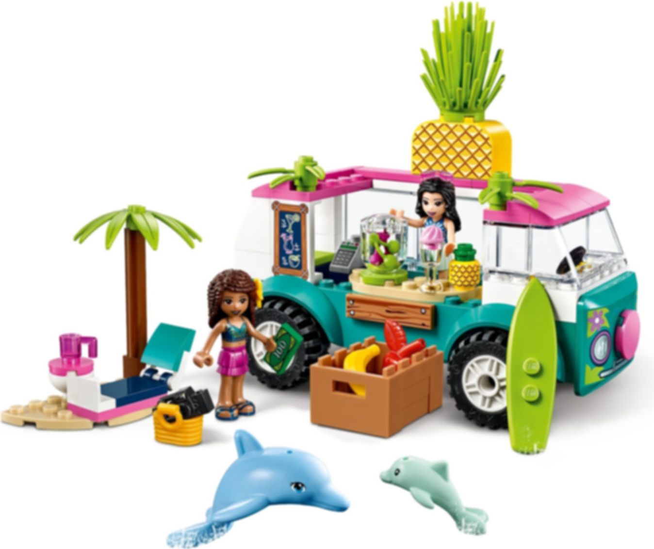 LEGO® Friends Il furgone dei frullati gameplay