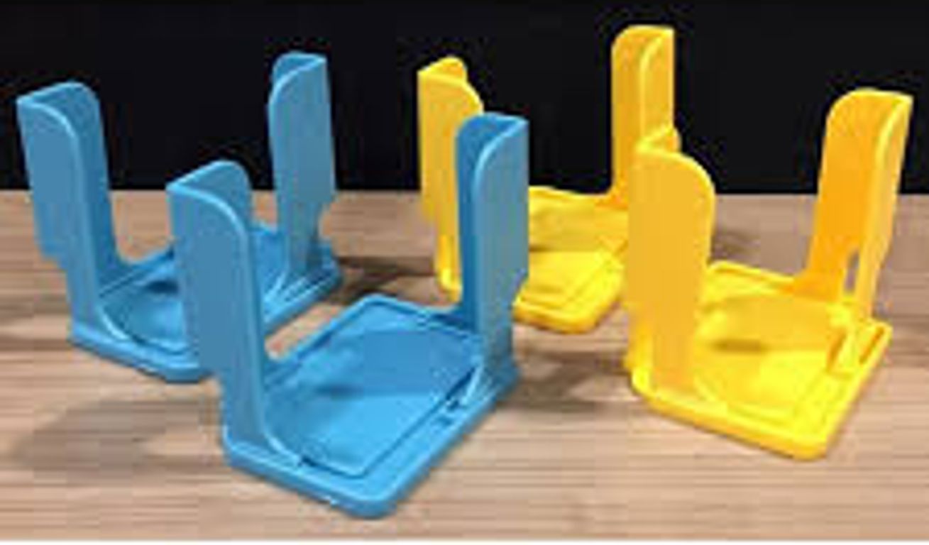Zombicide: Invader – Deck Holder Set components