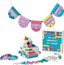 LEGO® DOTS Unicorn Creative Family Pack components