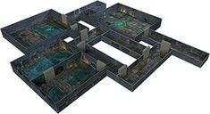 Tenfold Dungeon: dungeons & sewers komponenten