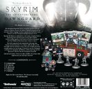 The Elder Scrolls V: Skyrim – The Adventure Game: Dawnguard Expansion rückseite der box
