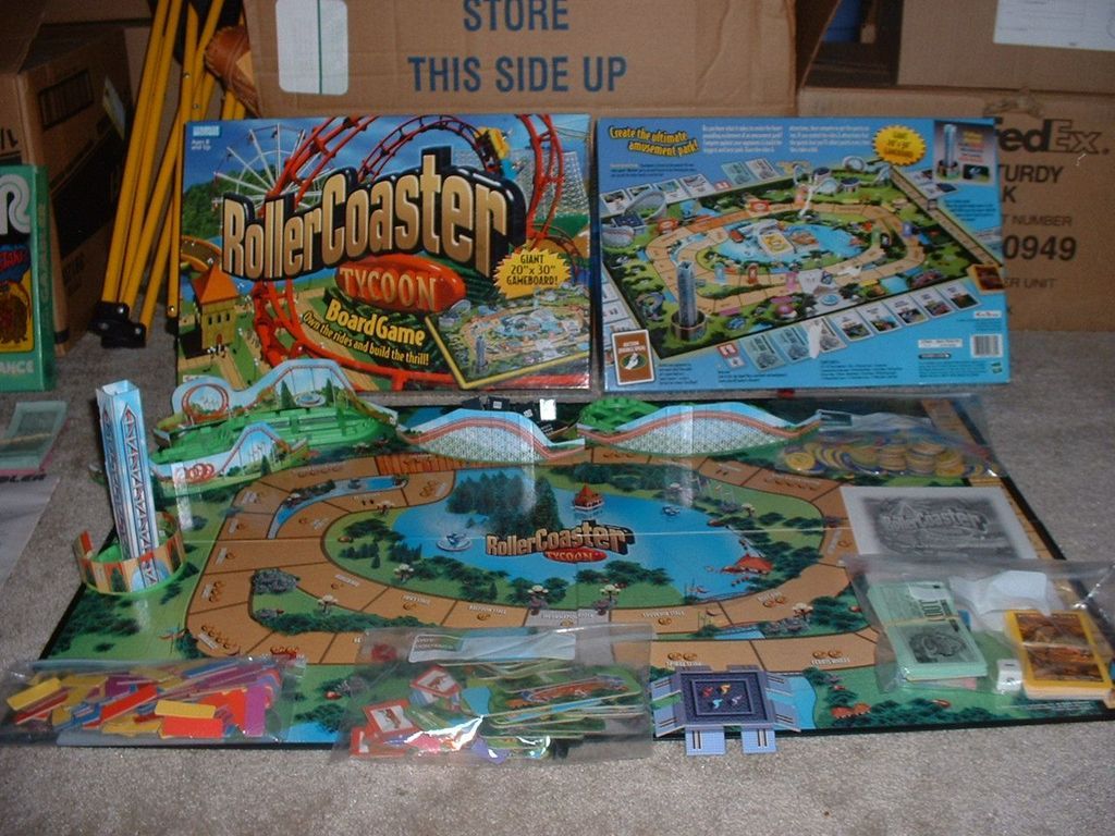 Roller Coaster Tycoon composants