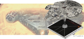 Star Wars: X-Wing (Second Edition) – Millennium Falcon Expansion Pack miniatuur