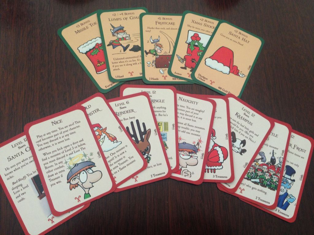 Munchkin Holiday Surprise cartes