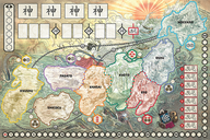 Rising Sun game board