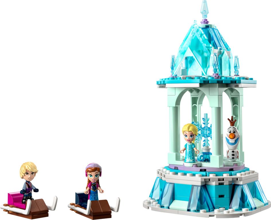 LEGO® Disney Annas und Elsas magisches Karussell komponenten