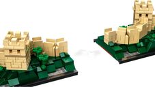 LEGO® Architecture De Chinese Muur componenten