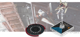 Star Wars: X-Wing (Second Edition) – Nimbus-class V-Wing Expansion Pack miniature