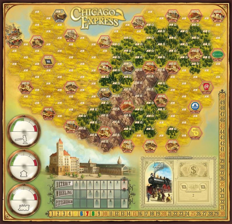 Chicago Express tavolo da gioco