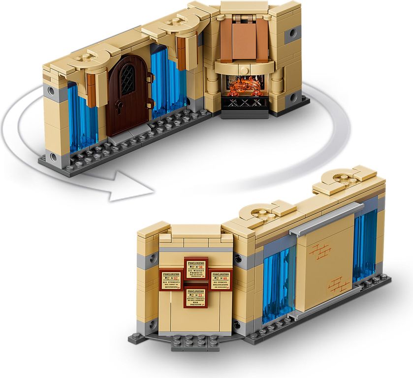 LEGO® Harry Potter™ Hogwarts™ Kamer van Hoge Nood componenten