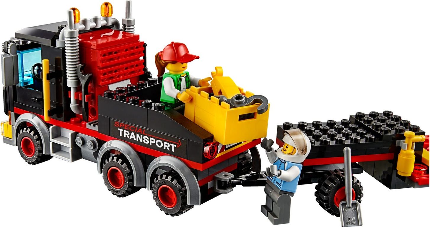 LEGO® City Schwerlasttransporter spielablauf