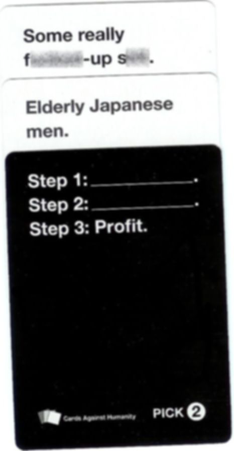 Cards Against Humanity carte