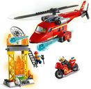 LEGO® City L'hélicoptère de secours des pompiers gameplay