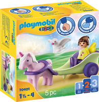 Playmobil® 1.2.3 Unicorn Carriage with Fairy