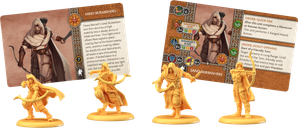 A Song of Ice & Fire: Tabletop Miniatures Game – Sand Skirmishers components