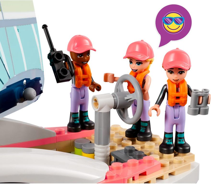 LEGO® Friends L’aventure en mer de Stéphanie figurines
