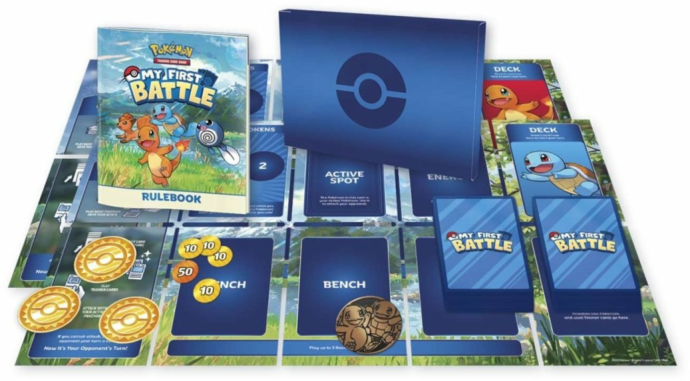 Pokémon TCG: My First Battle (Charmander & Squirtle) komponenten