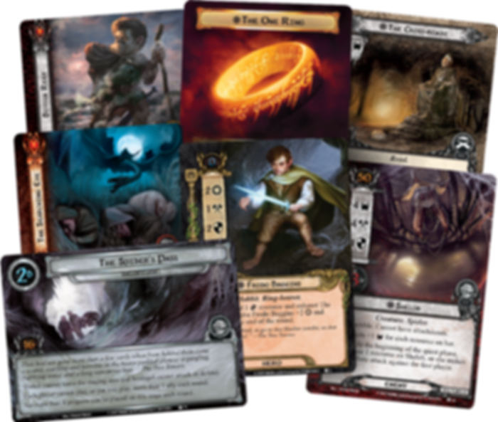 The Lord of the Rings: The Card Game - The Land of Shadow cards