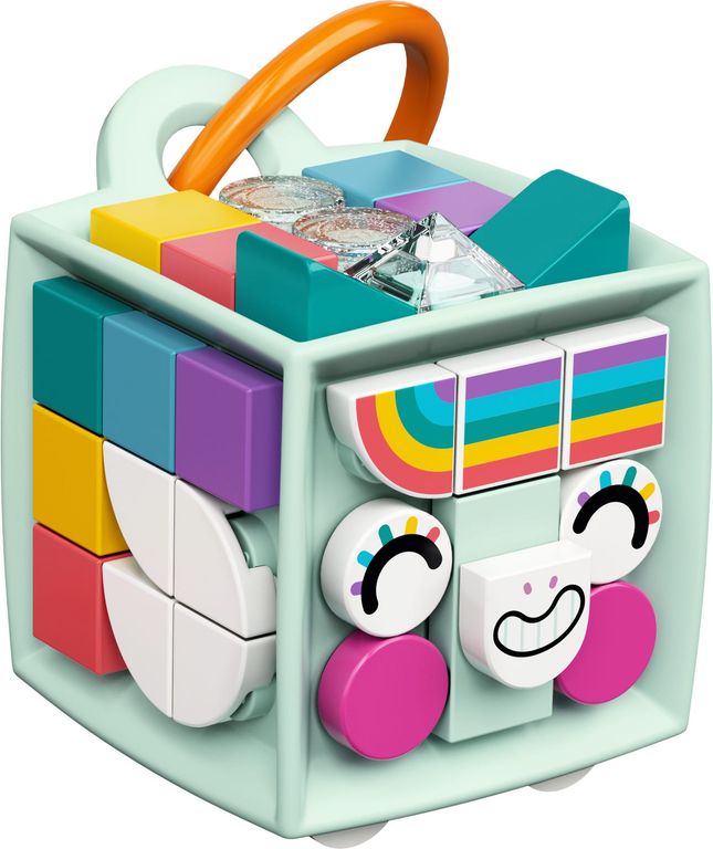 LEGO® DOTS Bag Tag Unicorno componenti