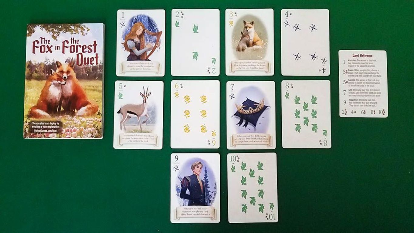 The Fox in the Forest Duet cards