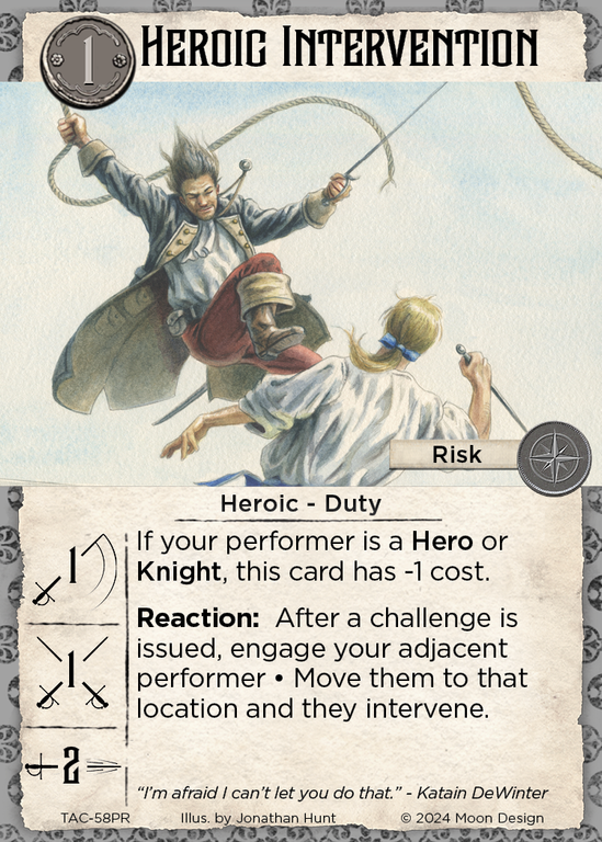 7th Sea: City of Five Sails – Tooth and Claw card