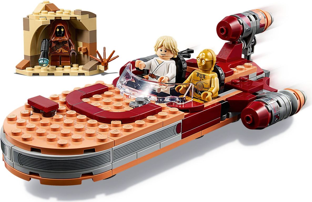 LEGO® Star Wars Le Landspeeder™ de Luke Skywalker gameplay