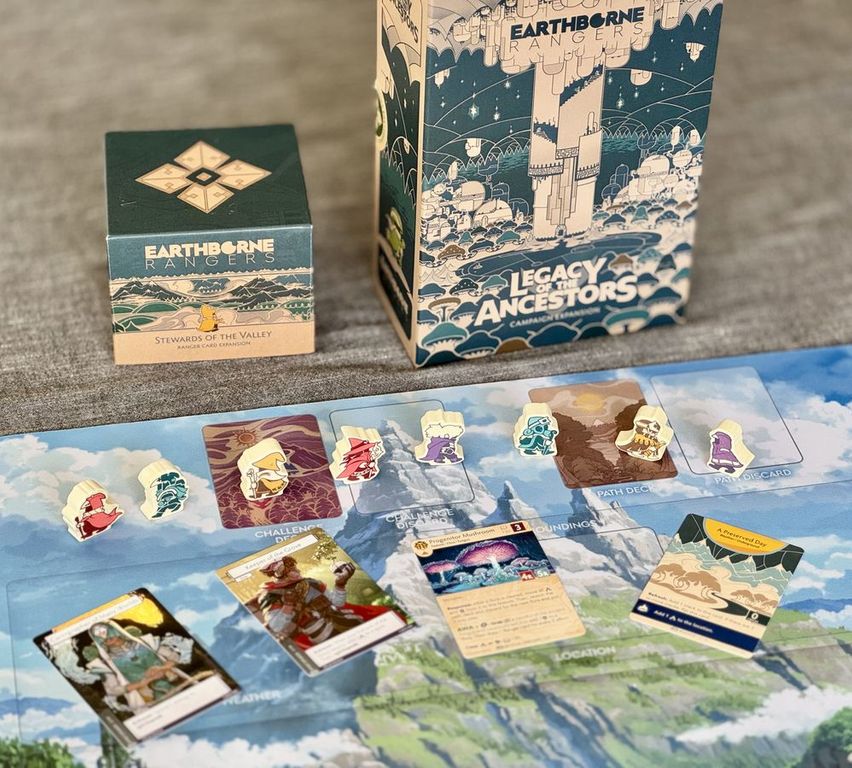 Earthborne Rangers: Legacy of the Ancestors components