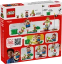 LEGO® Super Mario™ Aventuras interactivas con LEGO Mario parte posterior de la caja