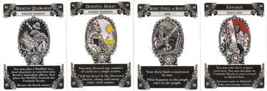 Gloom: Expediciones Desventuradas cartas