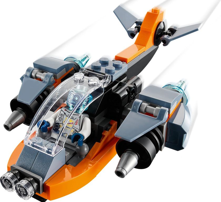 LEGO® Creator Cyber Drone components