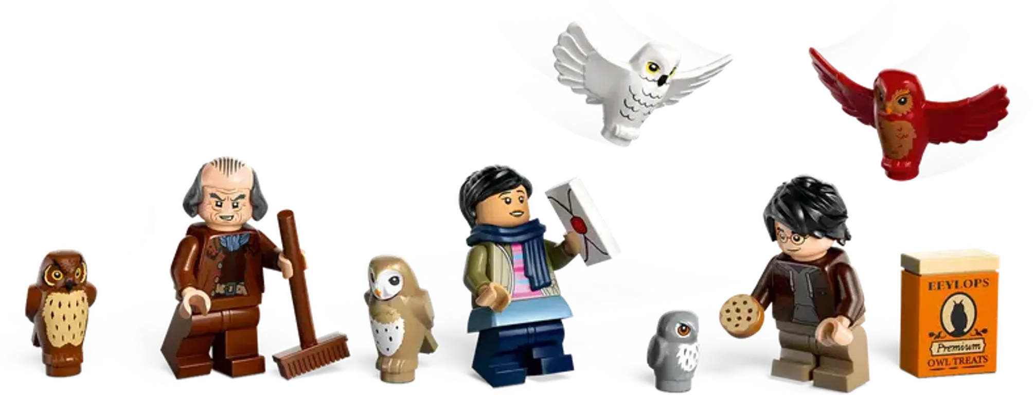 LEGO® Harry Potter™ Hogwarts Castle Owlery minifigures