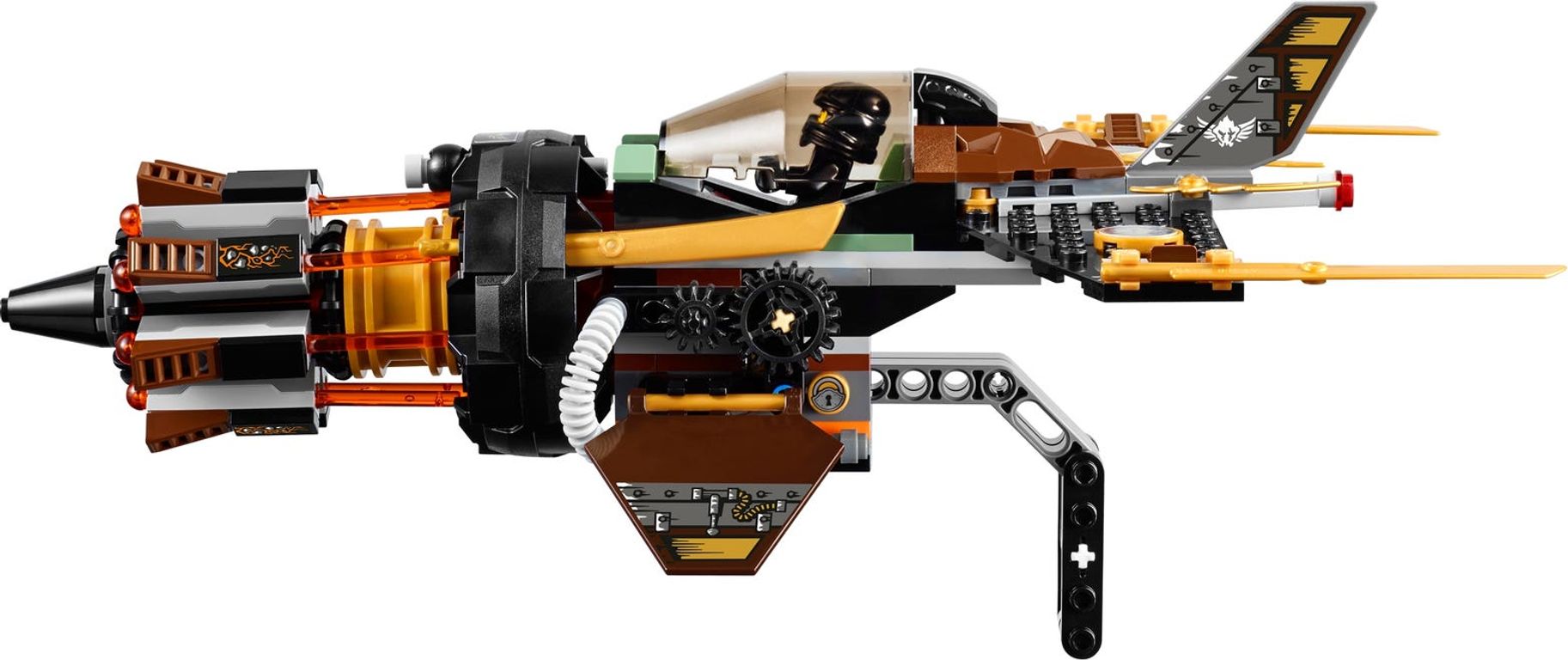 LEGO® Ninjago Boulder Blaster components