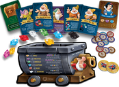 Snow White and the Seven Dwarfs: A Gemstone Mining Game komponenten