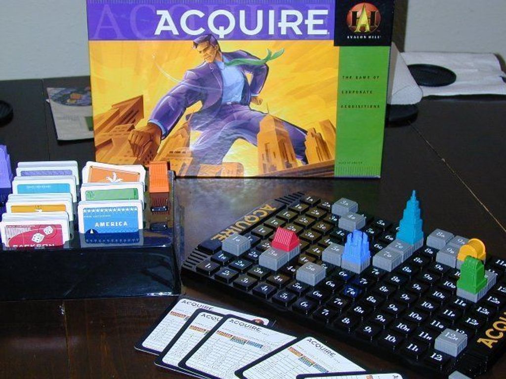 Acquire components