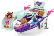 LEGO® Gabby's Dollhouse Barco y Spa de Gabby y Siregata jugabilidad